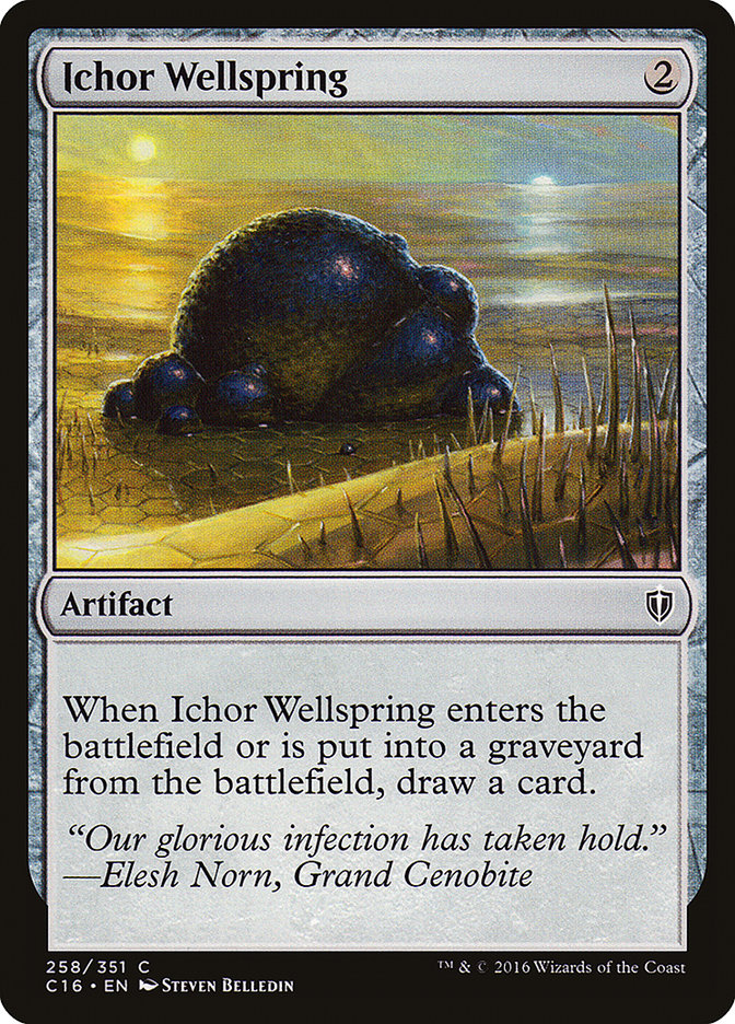 Ichor Wellspring [Commander 2016] | Total Play