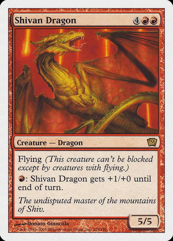 Shivan Dragon [Ninth Edition] | Total Play