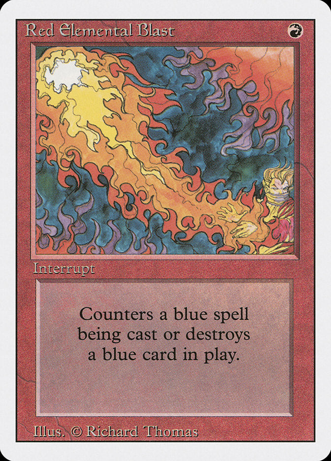 Red Elemental Blast [Revised Edition] | Total Play