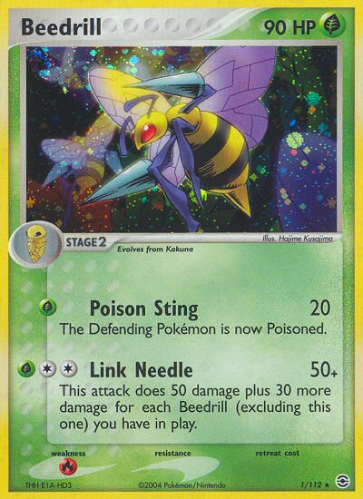 Beedrill (1/112) [EX: FireRed & LeafGreen] | Total Play