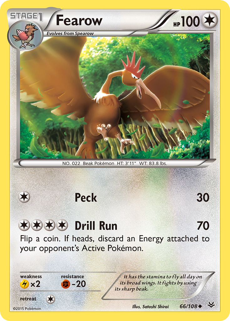 Fearow (66/108) [XY: Roaring Skies] | Total Play