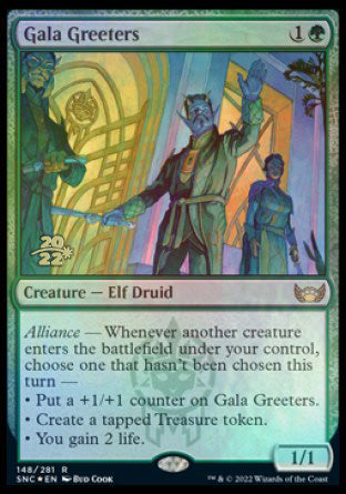 Gala Greeters [Streets of New Capenna Prerelease Promos] | Total Play