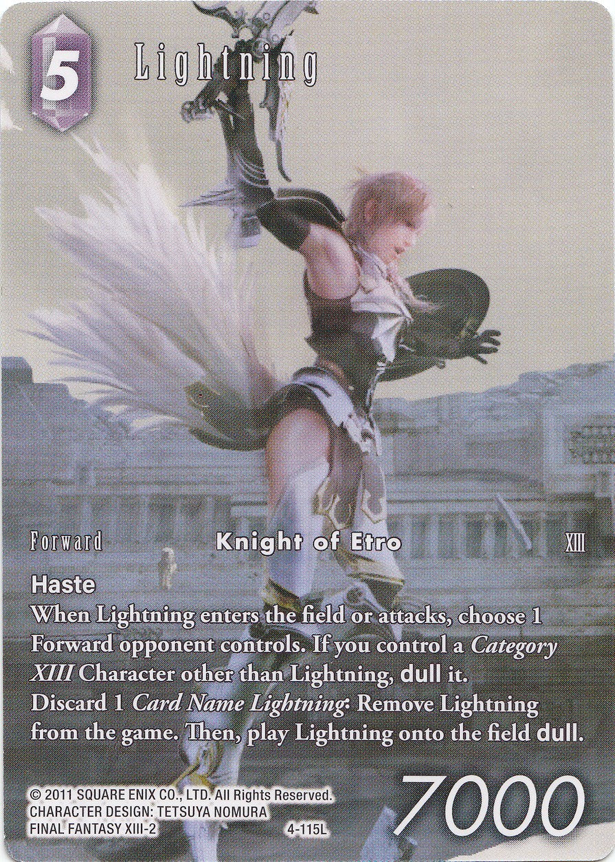 Lightning (Full Art) (Deck Exclusive) [Opus IV] | Total Play