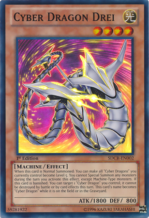 Cyber Dragon Drei [SDCR-EN002] Super Rare | Total Play