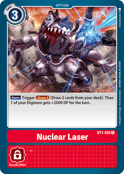 Nuclear Laser [BT1-092] [Release Special Booster Ver.1.0] | Total Play