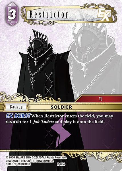 Restrictor EX [Boss Deck: Final Fantasy VII] | Total Play