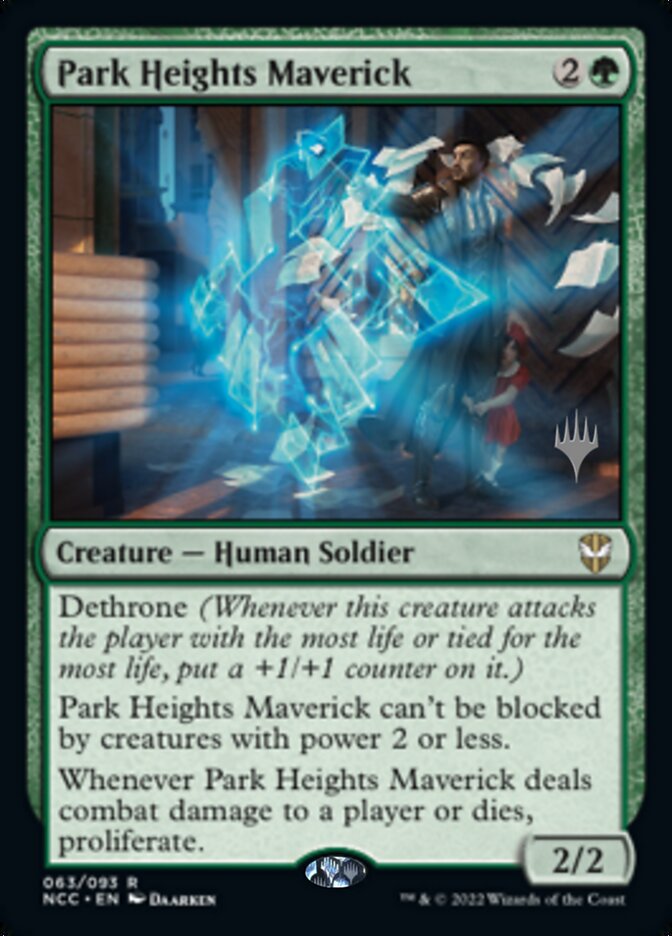 Park Heights Maverick (Promo Pack) [Streets of New Capenna Commander Promos] | Total Play