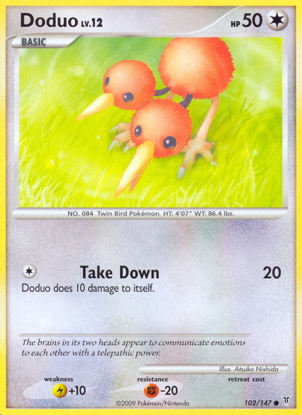 Doduo (102/147) [Platinum: Supreme Victors] | Total Play