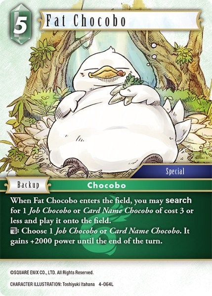 Fat Chocobo [Opus IV] | Total Play