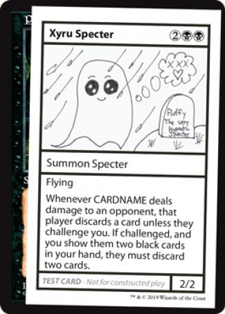 Xyru Specter (2021 Edition) [Mystery Booster Playtest Cards] | Total Play