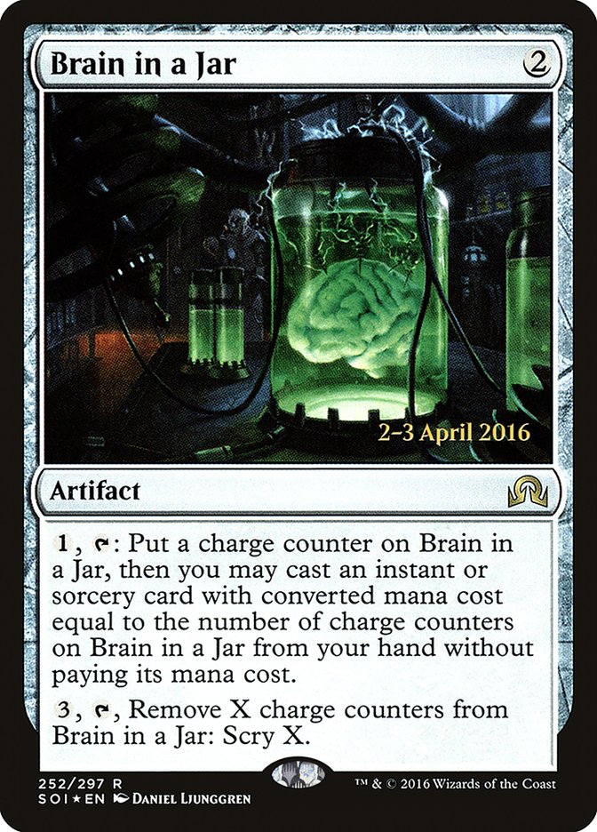 Brain in a Jar [Shadows over Innistrad Prerelease Promos] | Total Play