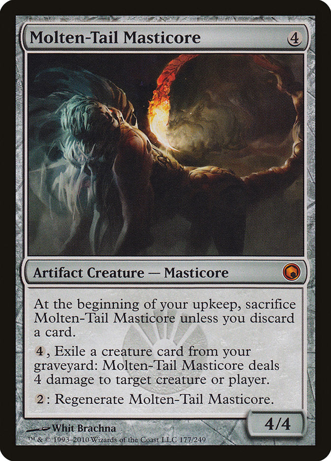 Molten-Tail Masticore [Scars of Mirrodin] | Total Play