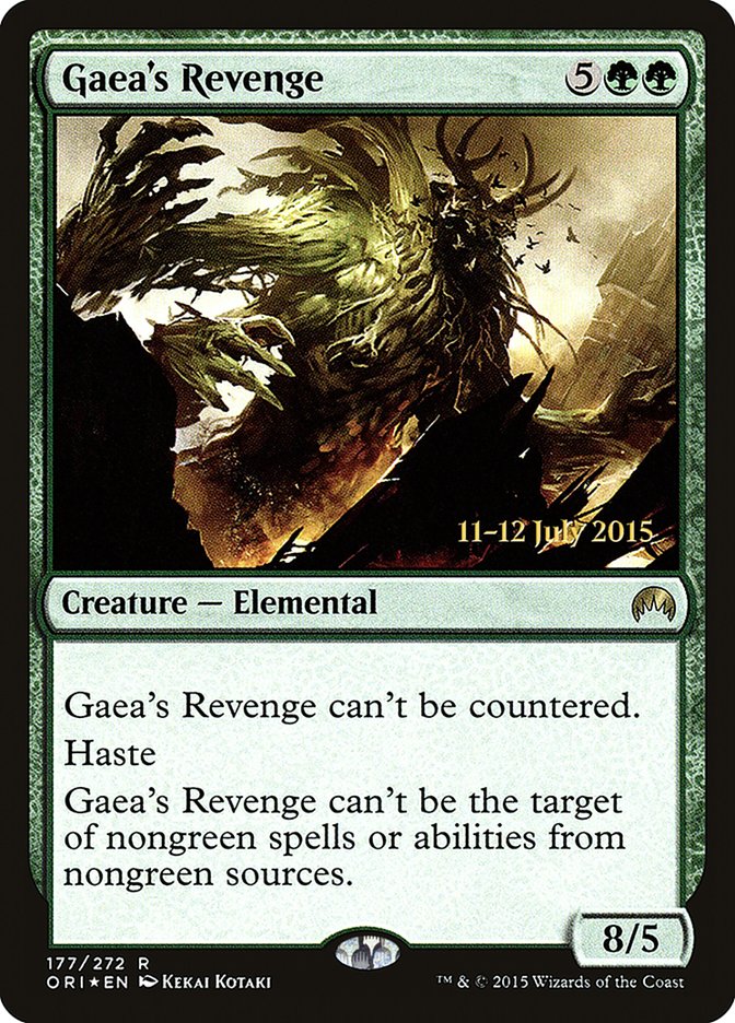 Gaea's Revenge [Magic Origins Prerelease Promos] | Total Play