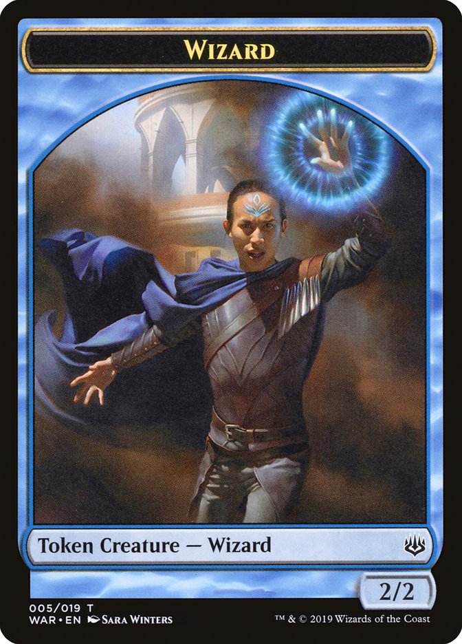 Wizard Token [War of the Spark Tokens] | Total Play