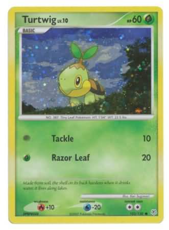 Turtwig (103/130) (Cosmos Holofoil) [Diamond & Pearl: Base Set] | Total Play