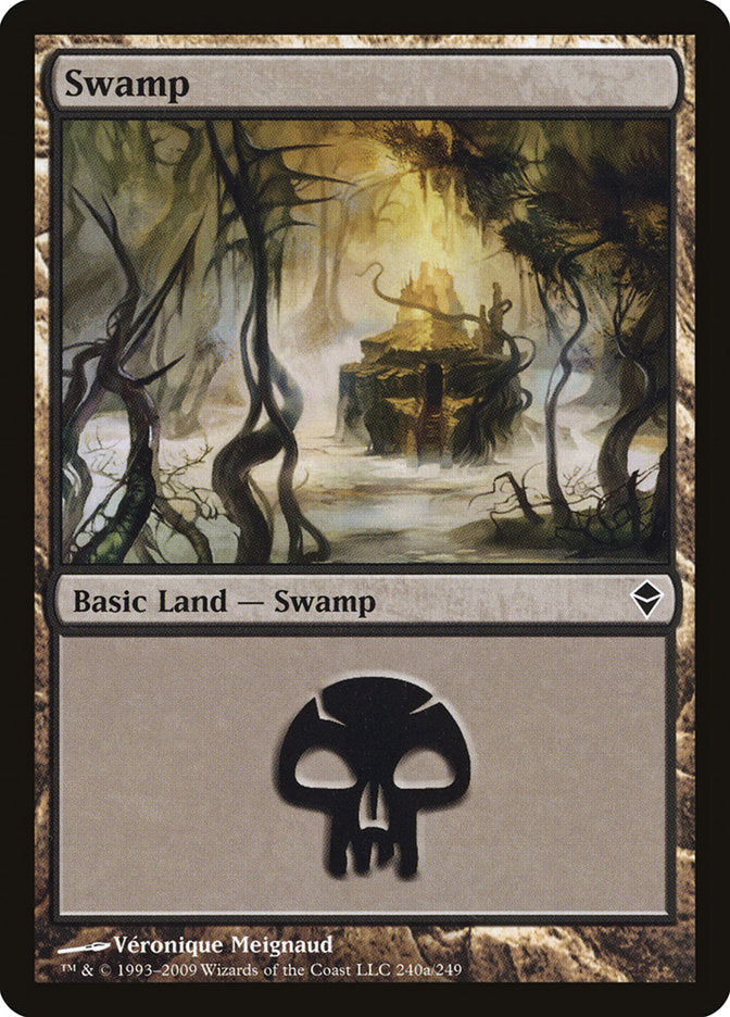 Swamp (240a) [Zendikar] | Total Play