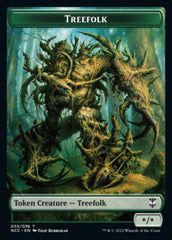 Treefolk // Spider Double-Sided Token [Streets of New Capenna Commander Tokens] | Total Play