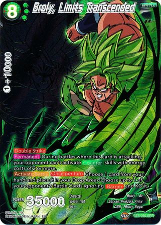 Broly, Limits Transcended (SPR) (BT6-060) [Destroyer Kings] | Total Play