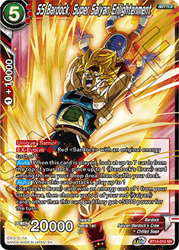 SS Bardock, Super Saiyan Enlightenment (BT13-010) [Supreme Rivalry] | Total Play