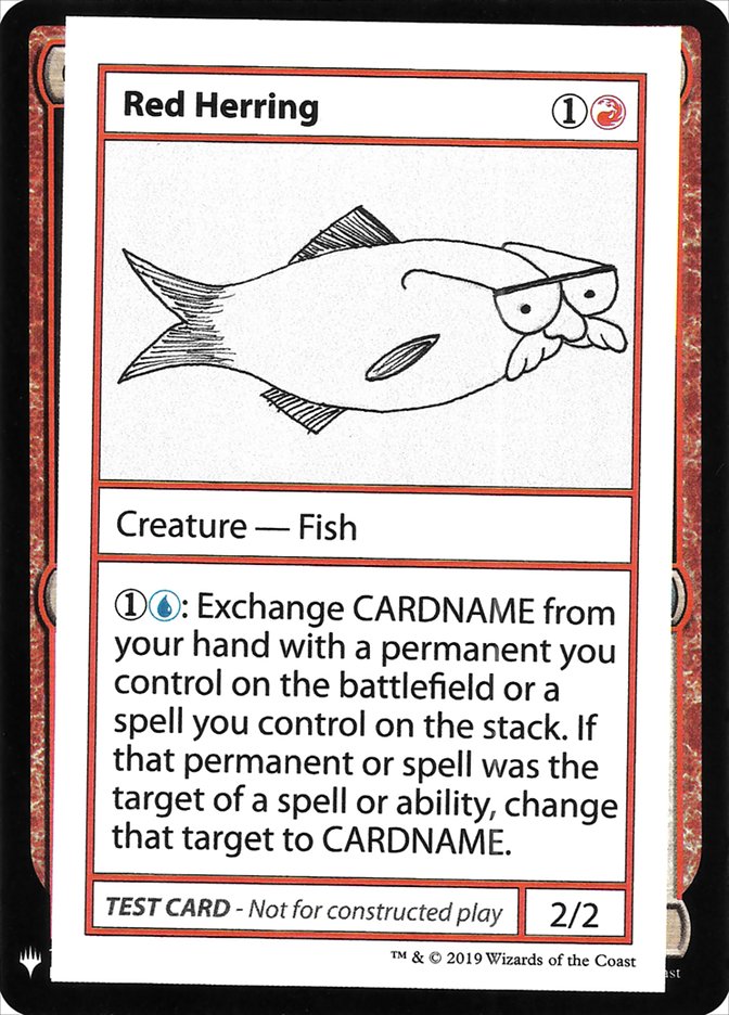 Red Herring [Mystery Booster Playtest Cards] | Total Play