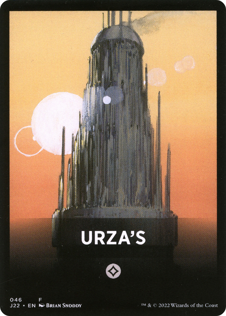Urza's Theme Card [Jumpstart 2022 Front Cards] | Total Play