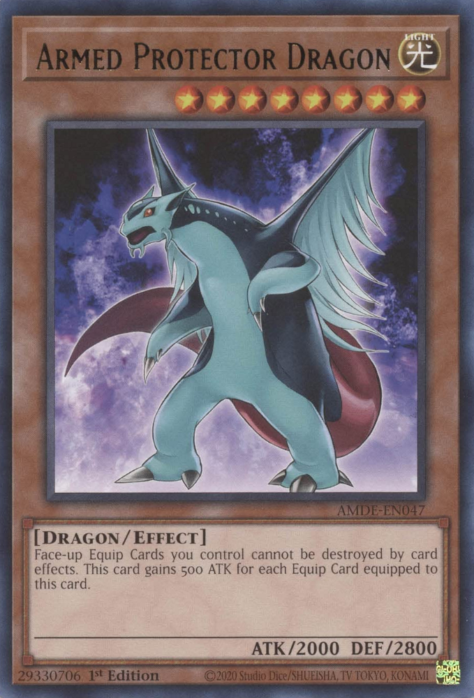 Armed Protector Dragon [AMDE-EN047] Rare | Total Play