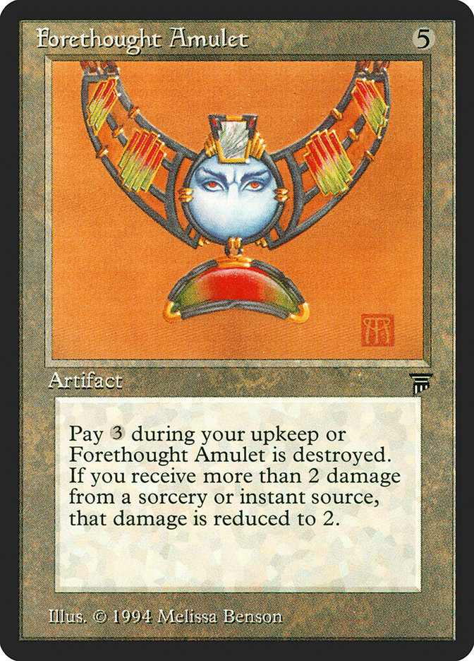 Forethought Amulet [Legends] | Total Play