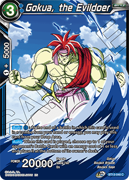 Gokua, the Evildoer (Common) (BT13-048) [Supreme Rivalry] | Total Play