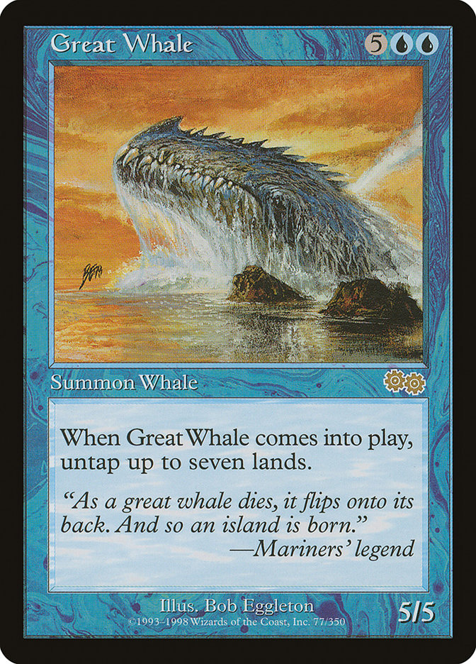 Great Whale [Urza's Saga] | Total Play