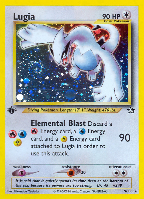 Lugia (9/111) [Neo Genesis 1st Edition] | Total Play