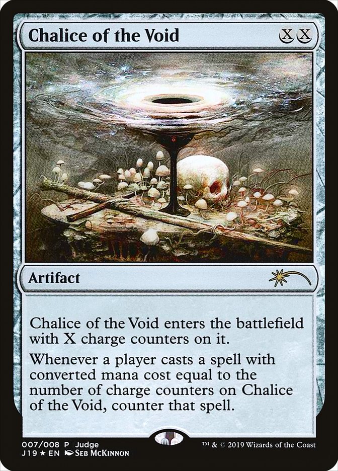 Chalice of the Void [Judge Gift Cards 2019] | Total Play