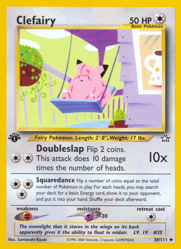 Clefairy (30/111) [Neo Genesis 1st Edition] | Total Play