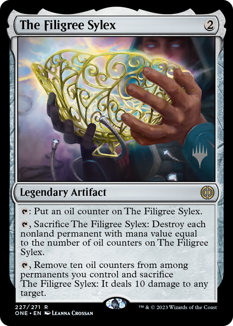 The Filigree Sylex (Promo Pack) [Phyrexia: All Will Be One Promos] | Total Play