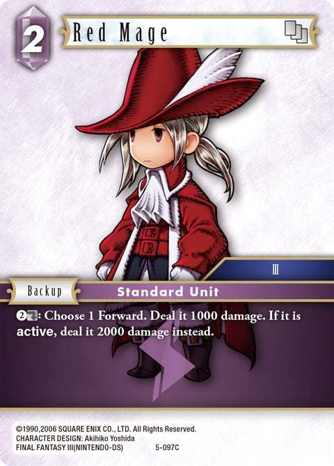 Red Mage (Luneth) [Opus V] | Total Play
