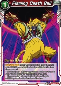 Flaming Death Ball (BT8-021_PR) [Malicious Machinations Prerelease Promos] | Total Play