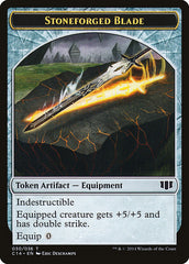 Stoneforged Blade // Germ Double-Sided Token [Commander 2014 Tokens] | Total Play