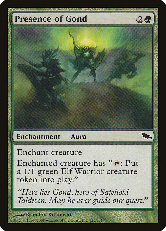 Presence of Gond [Shadowmoor] | Total Play