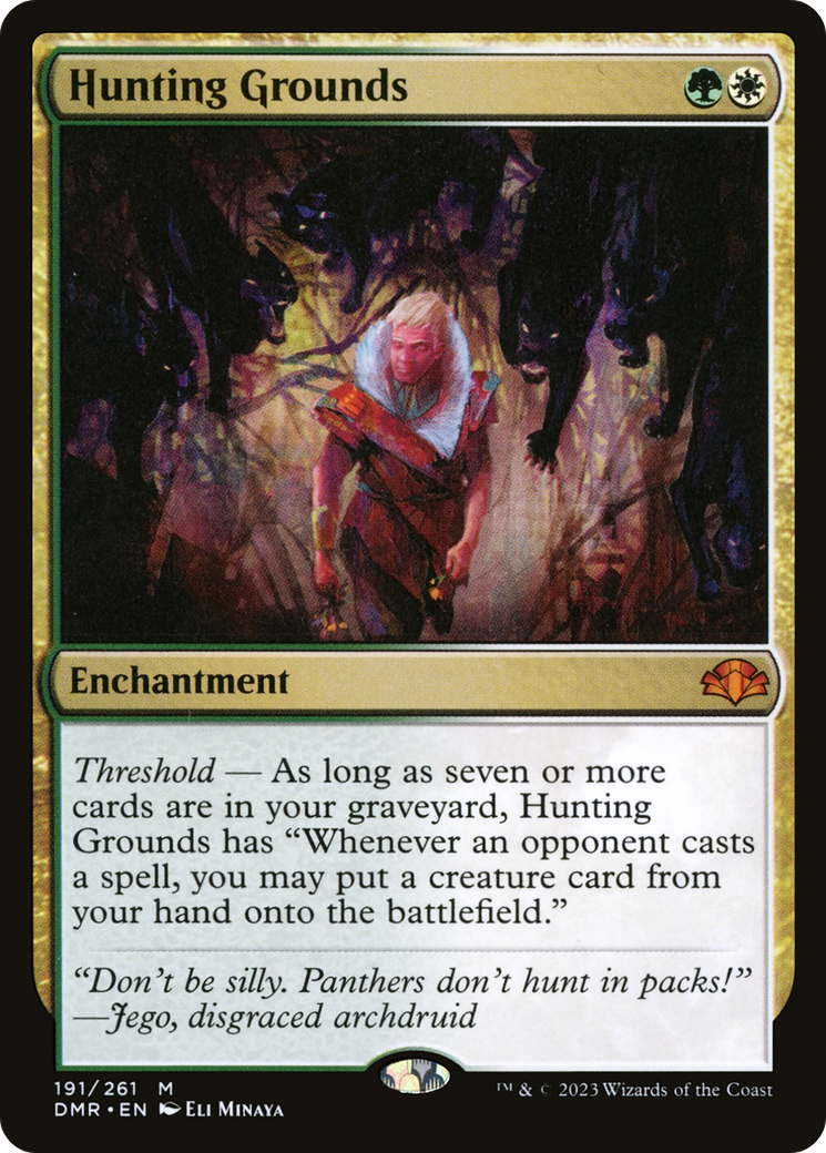 Hunting Grounds [Dominaria Remastered] | Total Play