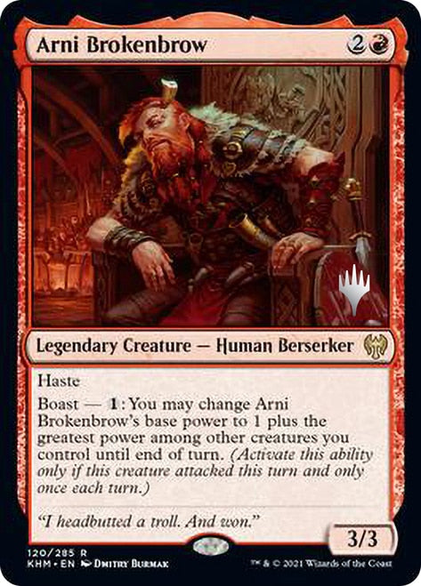 Arni Brokenbrow (Promo Pack) [Kaldheim Promos] | Total Play