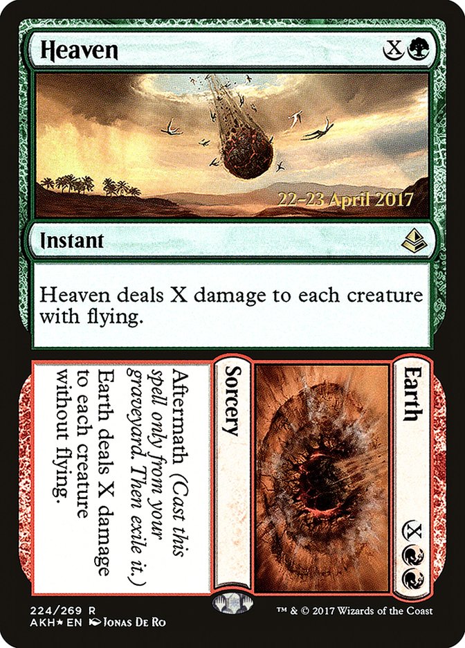 Heaven // Earth [Amonkhet Prerelease Promos] | Total Play