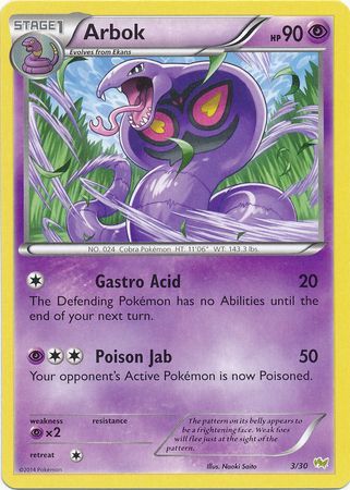 Arbok (3/30) [XY: Trainer Kit - Noivern] | Total Play