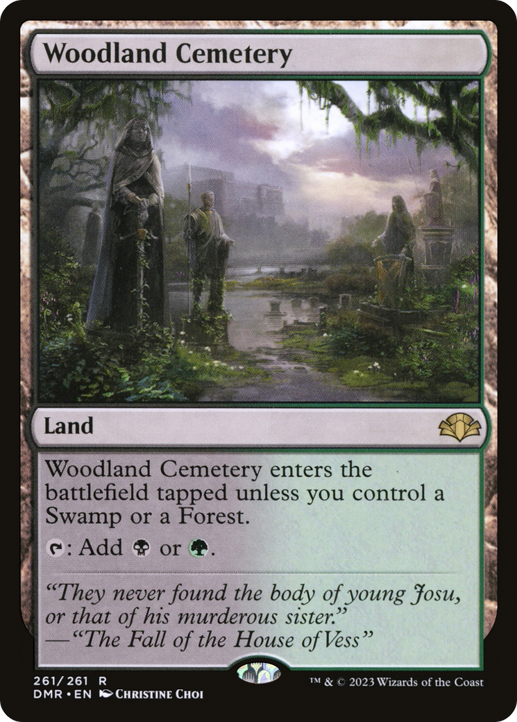 Woodland Cemetery [Dominaria Remastered] | Total Play
