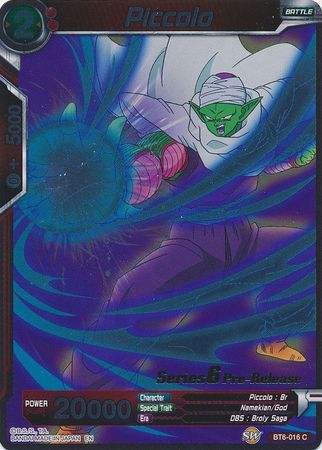 Piccolo (BT6-016_PR) [Destroyer Kings Prerelease Promos] | Total Play