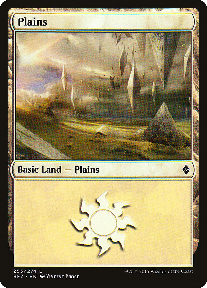 Plains (253a) [Battle for Zendikar] | Total Play