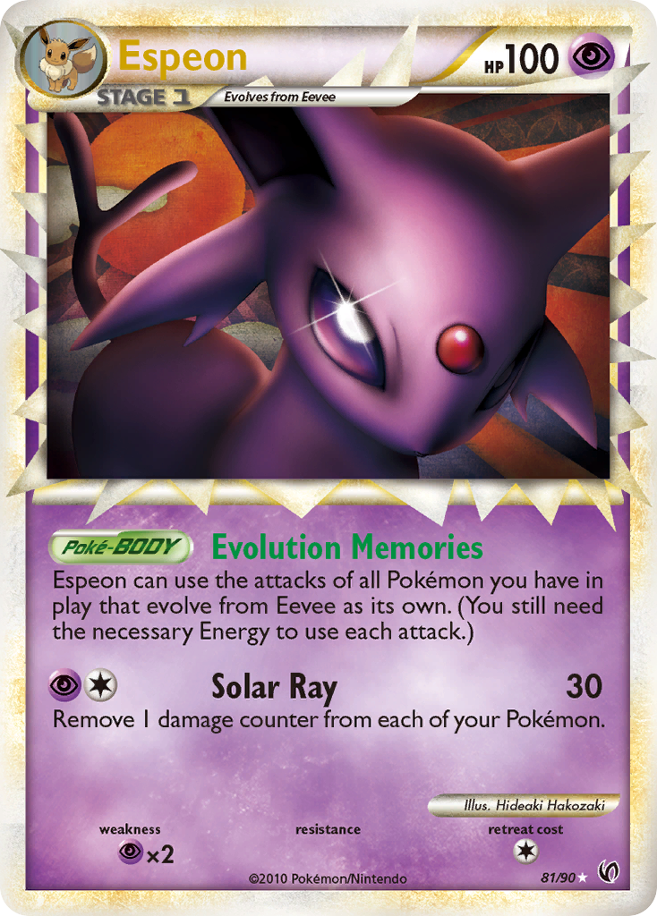 Espeon (81/90) [HeartGold & SoulSilver: Undaunted] | Total Play