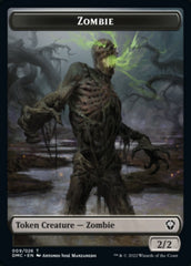 Soldier // Zombie Double-Sided Token [Dominaria United Tokens] | Total Play