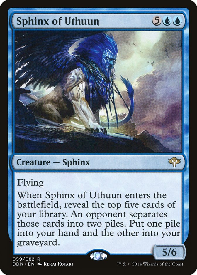 Sphinx of Uthuun [Duel Decks: Speed vs. Cunning] | Total Play