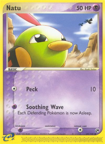 Natu (69/100) [EX: Sandstorm] | Total Play