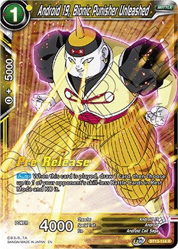 Android 19, Bionic Punisher Unleashed (BT13-114) [Supreme Rivalry Prerelease Promos] | Total Play