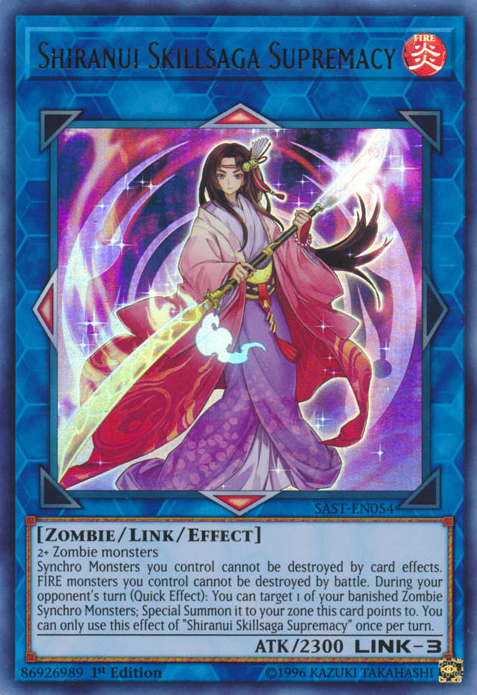 Shiranui Skillsaga Supremacy [SAST-EN054] Ultra Rare | Total Play